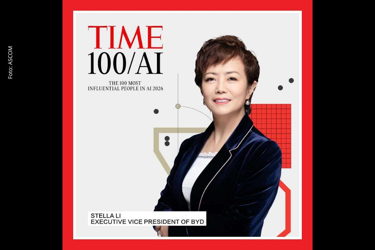 Vice-presidente executiva da BYD foi reconhecida na categoria “Inovadores” por sua atuação na integração da inteligência artificial a aplicações do mundo físico.