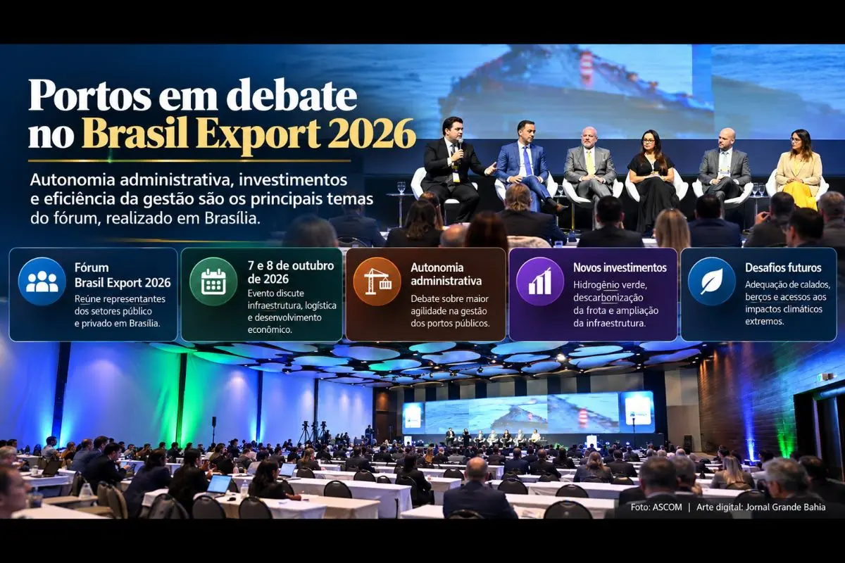 Dirigentes portuários e representantes do setor defendem maior autonomia administrativa, com governança, fiscalização e metas, para ampliar a eficiência dos portos brasileiros e atrair investimentos.