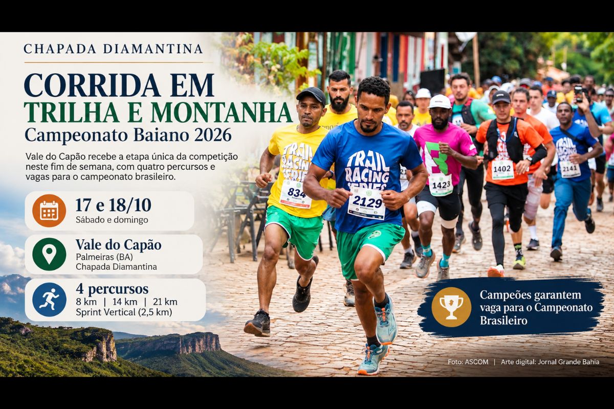 Competição será realizada em 17 e 18 de outubro, no Vale do Capão, em Palmeiras, com provas de 8 km, 14 km, 21 km e Sprint Vertical de 2,5 km.