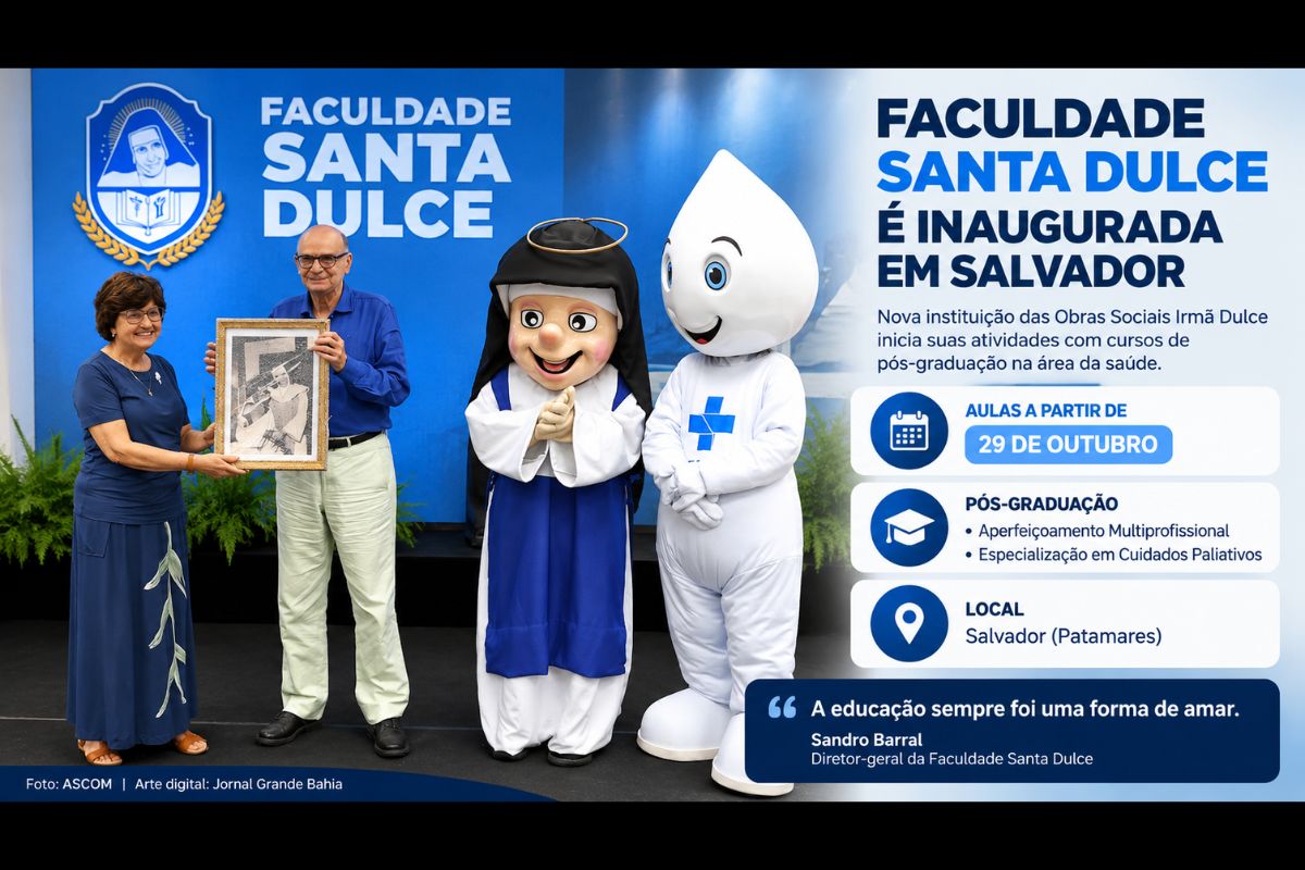 Instituição das Obras Sociais Irmã Dulce inicia atividades em Patamares com formação em cuidados paliativos e aperfeiçoamento multiprofissional.