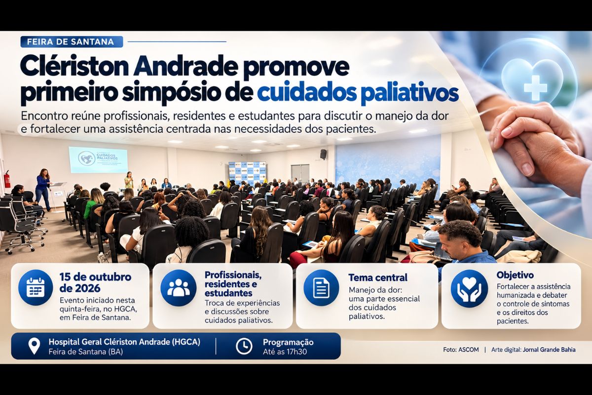 Evento promovido pelo HGCA reúne profissionais de saúde, residentes e estudantes para discutir controle da dor, direitos dos pacientes e assistência humanizada a pessoas com doenças graves.